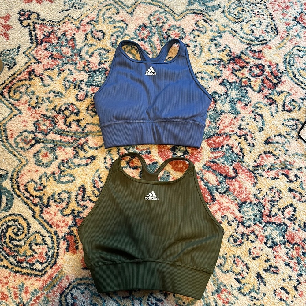 Two Adidas Sports Bras